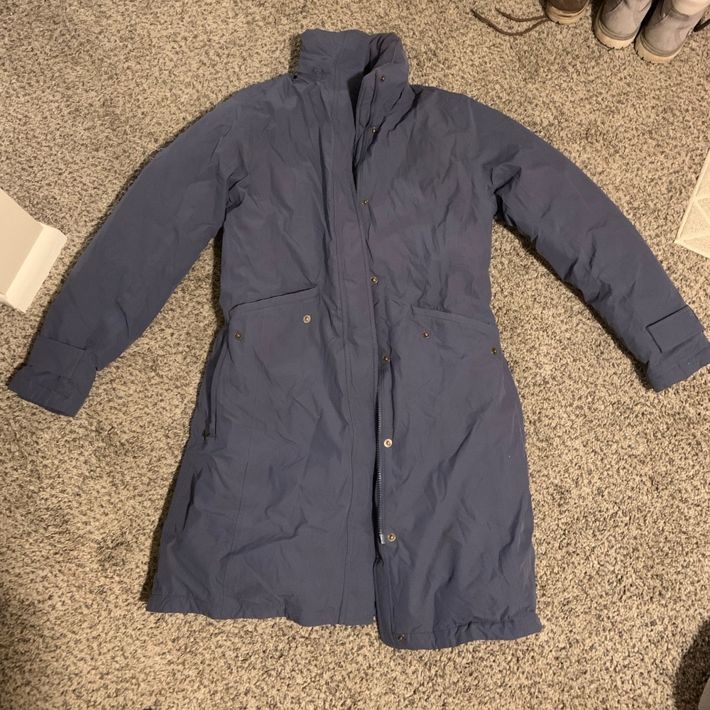 Blue Lands End winter jacket